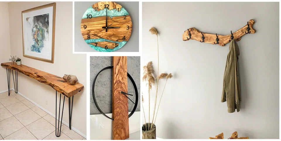Décor en bois d’olivier